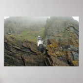 Skellig Michael Lighthouse, Ierland Poster (Voorkant)