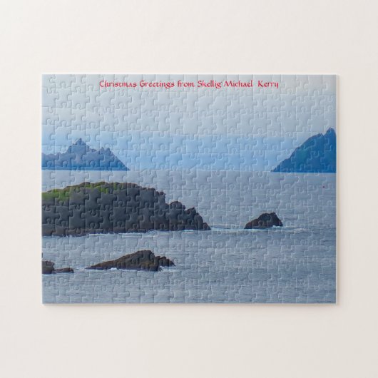 Skellig Michael Skellig-eilanden Kerry. Legpuzzel (Horizontaal)