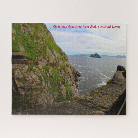 Skellig Michael Skellig-eilanden Kerry. Legpuzzel (Horizontaal)