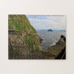 Skellig Michael Skellig-eilanden Kerry. Legpuzzel