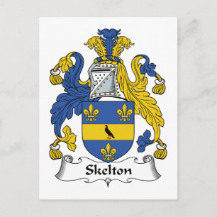 Skelton Family Crest Briefkaart