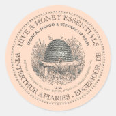  Skep Hive & Honey Essentials Apiary Label (Voorkant)
