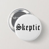 Skeptic 1 ronde button 5,7 cm (Voorkant /achterkant)