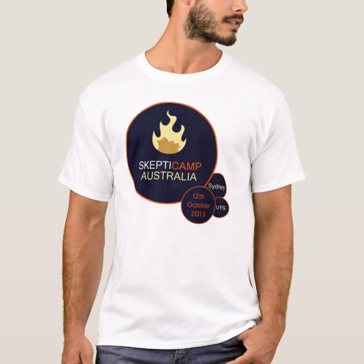 Skepticamp Sydney T-Shirt 2013 (Voorkant)