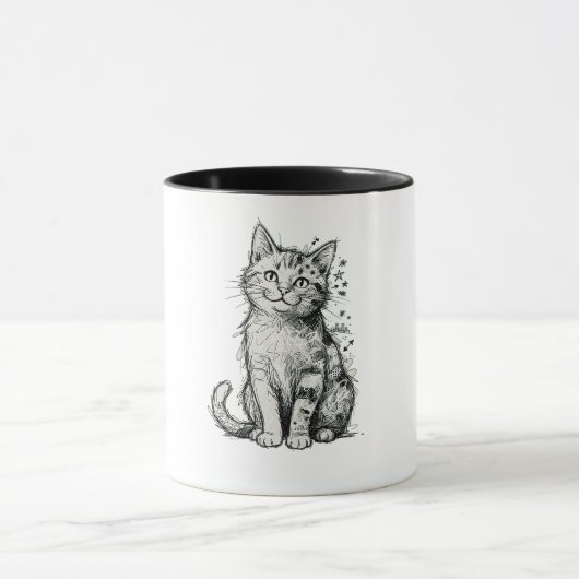 “Sketch Cat” Mug (Centre)