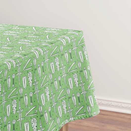 Sketch Crocodile Pattern 2 Tafelkleed (Voorbeeld)
