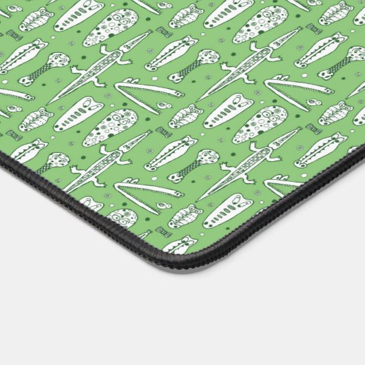 Sketch Crocodile Pattern Bureaumat (Hoek)