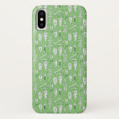 Sketch Crocodile Pattern Case-Mate iPhone Case (Achterkant)