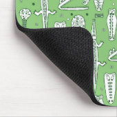 Sketch Crocodile Pattern | Monogram Muismat (Hoek)