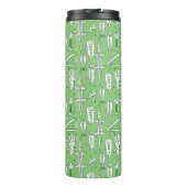 Sketch Crocodile Pattern | Monogram Thermosbeker (Achterkant)