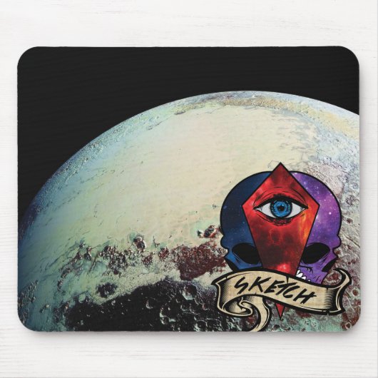 Sketch Mousepad Muismat (Voorkant)