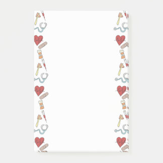 Sketch-notitieblok gezondheidszorg post-it® notes