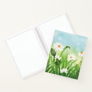 Sketch Notitieboek-Daisies Notitieboek