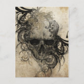 Sketch Of Tattoo Art, Handmade Illustration Briefkaart (Voorkant)