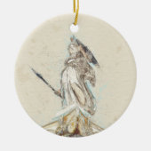 Sketch van Athena Keramisch Ornament – Klassiek Hu (Voorkant)