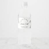 Sketch Zelfgemaakte Lemon Curd Wrap-around Label Waterfles Etiket (Voorkant)