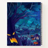 Sketchboek van het spookkasteel notitieboek (Achterkant)