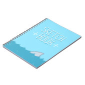 sketchbook à thème requin / carnet ! (Côté gauche)