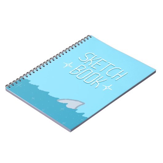 sketchbook à thème requin / carnet ! (Côté gauche)