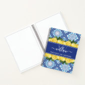 Sketchbook Lemon Blue Tegel Monogram Notitieboek (Binnen)