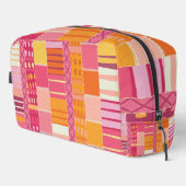 Sketchbook Marks-Textured Multicoloured Stripes Toilettasje (Rechterhoek)