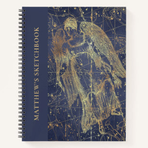 Sketchbook met de naam Astrology Virgo Horoscope Notitieboek