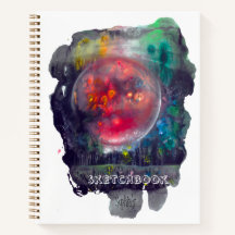 Sketchbook Red Planet Space Modern