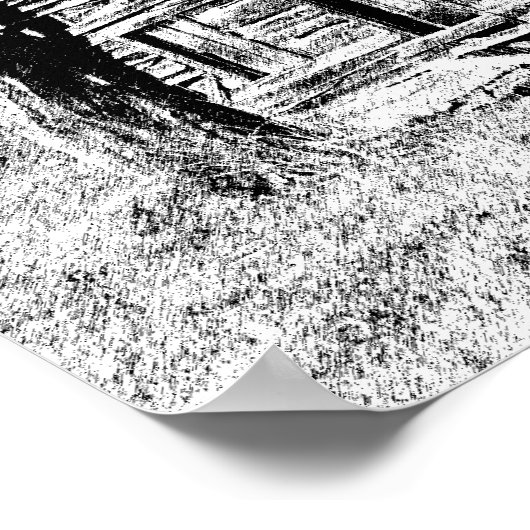 Sketched Cabin Poster (Coin)