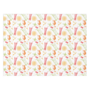 Sketched Cocktail Pattern Tafelkleed