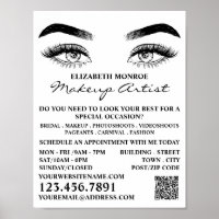 Sketched Eyes, Makeup Artist Adverteren