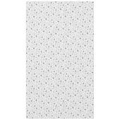 Sketched Floral contour Pattern Grey/Wht ID939 Tafelkleed (Voorkant)