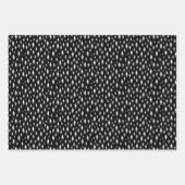 Sketched Pine Trees Coordinating Holiday Inpakpapier Vel (Voorkant)