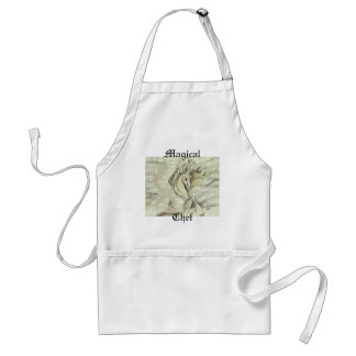 Sketched Unicorn Apron Standaard Schort