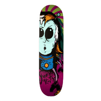 Sketchy Alien bestaat en leeft op uw Schaats dek Skateboard