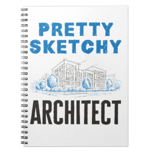 Sketchy Architect Architectuur Student Notitieboek
