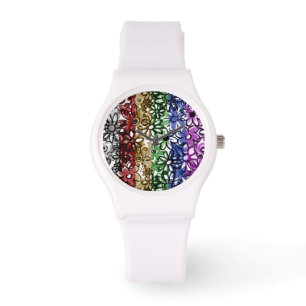 Sketchy Blooms - Let op Horloge