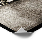 Sketchy Electric Guitar Poster (Hoek)