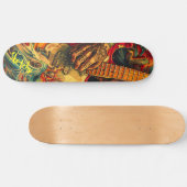Sketchy elektrische gitaar skateboard (Horizontaal)