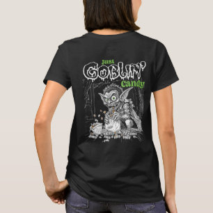 Sketchy Just Goblin’ Snoep (Dark Items) voor+achte T-shirt