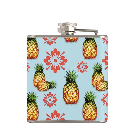 Sketchy Pineapple Print Heupfles (Achterkant)