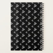 Sketchy Sailboat Pattern Planner (Achterkant)