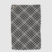Sketchy Skulls Pattern Golfhanddoek (Voorkant)