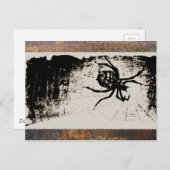 Sketchy Spider Briefkaart (Voorkant / Achterkant)
