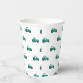 Sketchy Tractor Boerderij Windmolen Verjaardagsfee Papieren Bekers (Rechts)