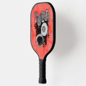 Sketchy Tuba en tekst Pickleball Paddle (Links)