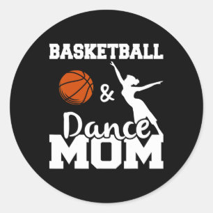 Sketel en Dans Mama Sketel Speler Danser Meisje Ma Ronde Sticker