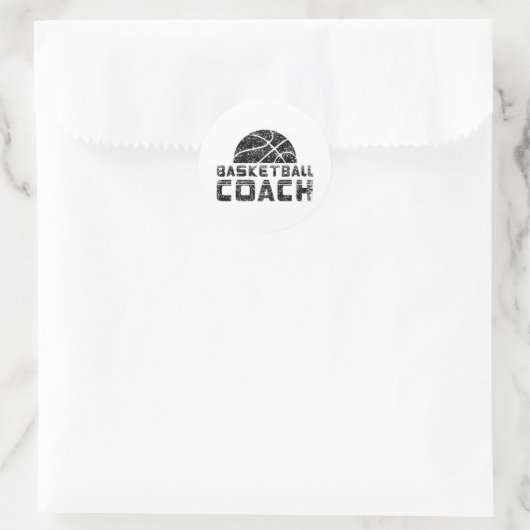 Sketll Coach Coaching Sketller Trainer 1 Ronde Sticker (Tas)