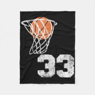 Sketll Jersey nummer 33 Speler nummer Fleece Deken