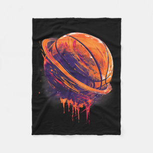 Sketll kunstwerk Sketll Lover Planet Waterverf Fleece Deken