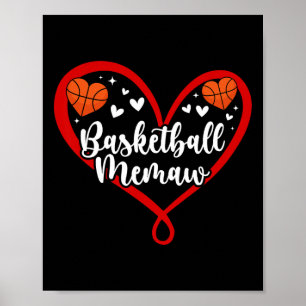 Sketll Oma Hart Oma Van Een Sketll Speler Oma Poster